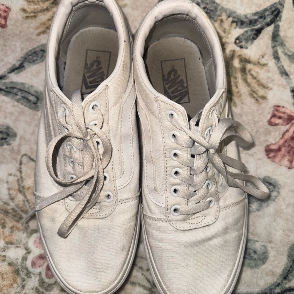 Vans White Sneakers